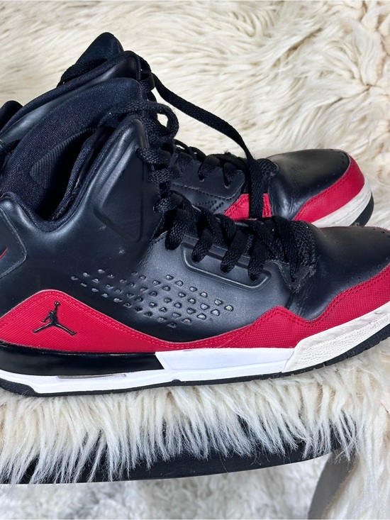 Jordan Other - Jordan Kids Black and Red High-Top Sneakers